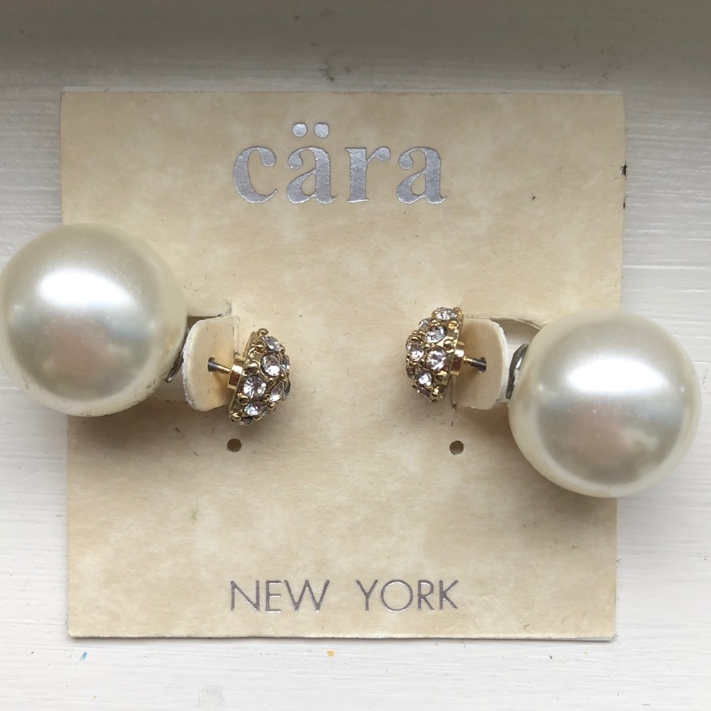 COPY - Pearl earrings by CARA NEW YORK
